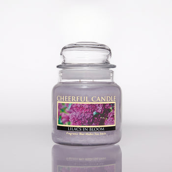 Lilacs in Bloom Scented Candle -16 oz, Double Wick, Cheerful Candle