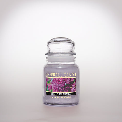 Lilacs in Bloom Scented Candle - 6 oz, Single Wick, Cheerful Candle