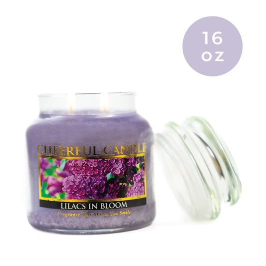 Lilacs in Bloom - 16 oz Cheerful Candle