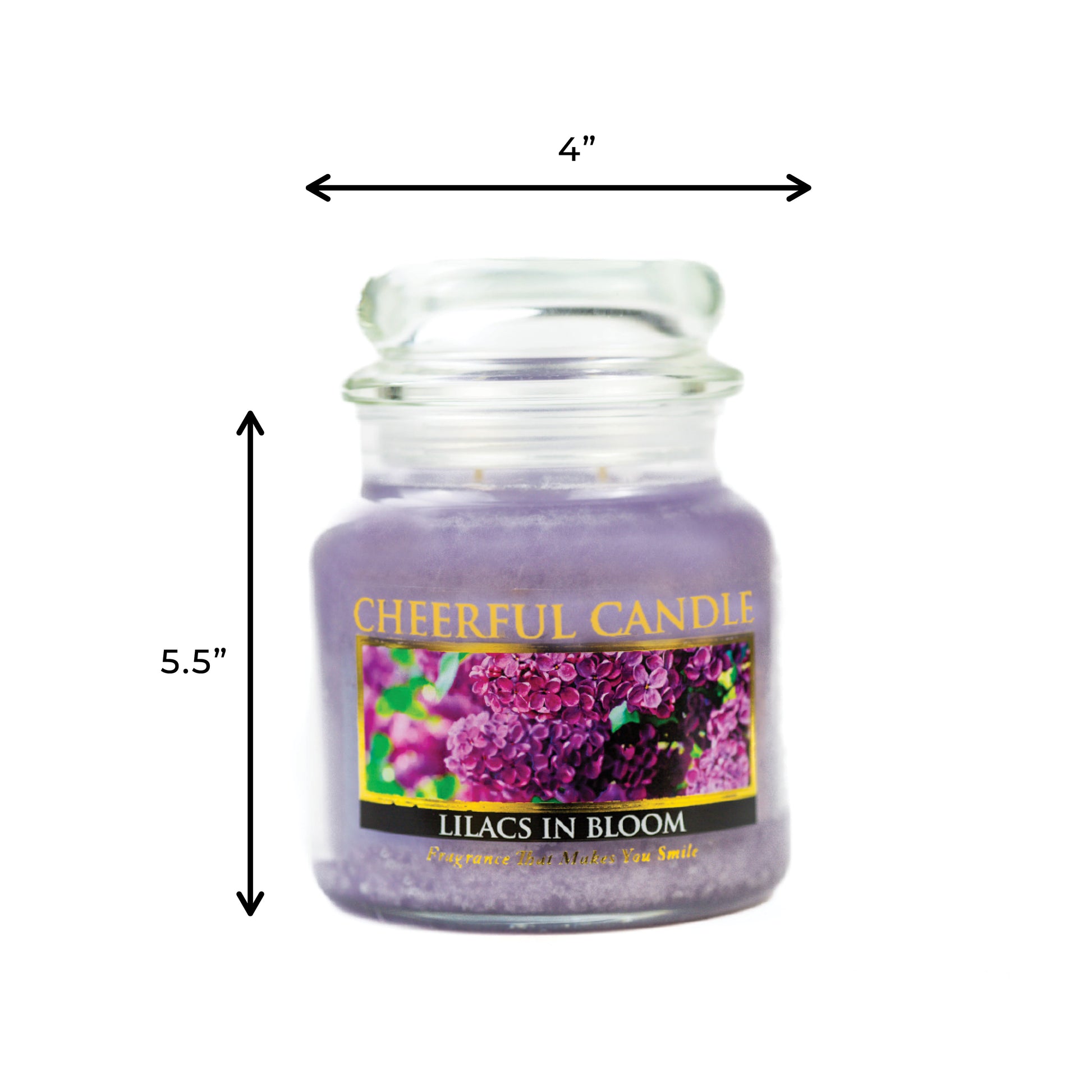 Lilacs in Bloom - 16 oz Cheerful Candle