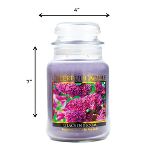 Lilacs in Bloom - 24 oz Cheerful Candle