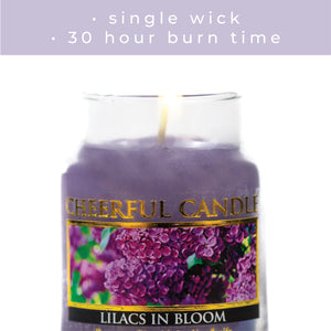 Lilacs in Bloom - 6 oz Cheerful Candle