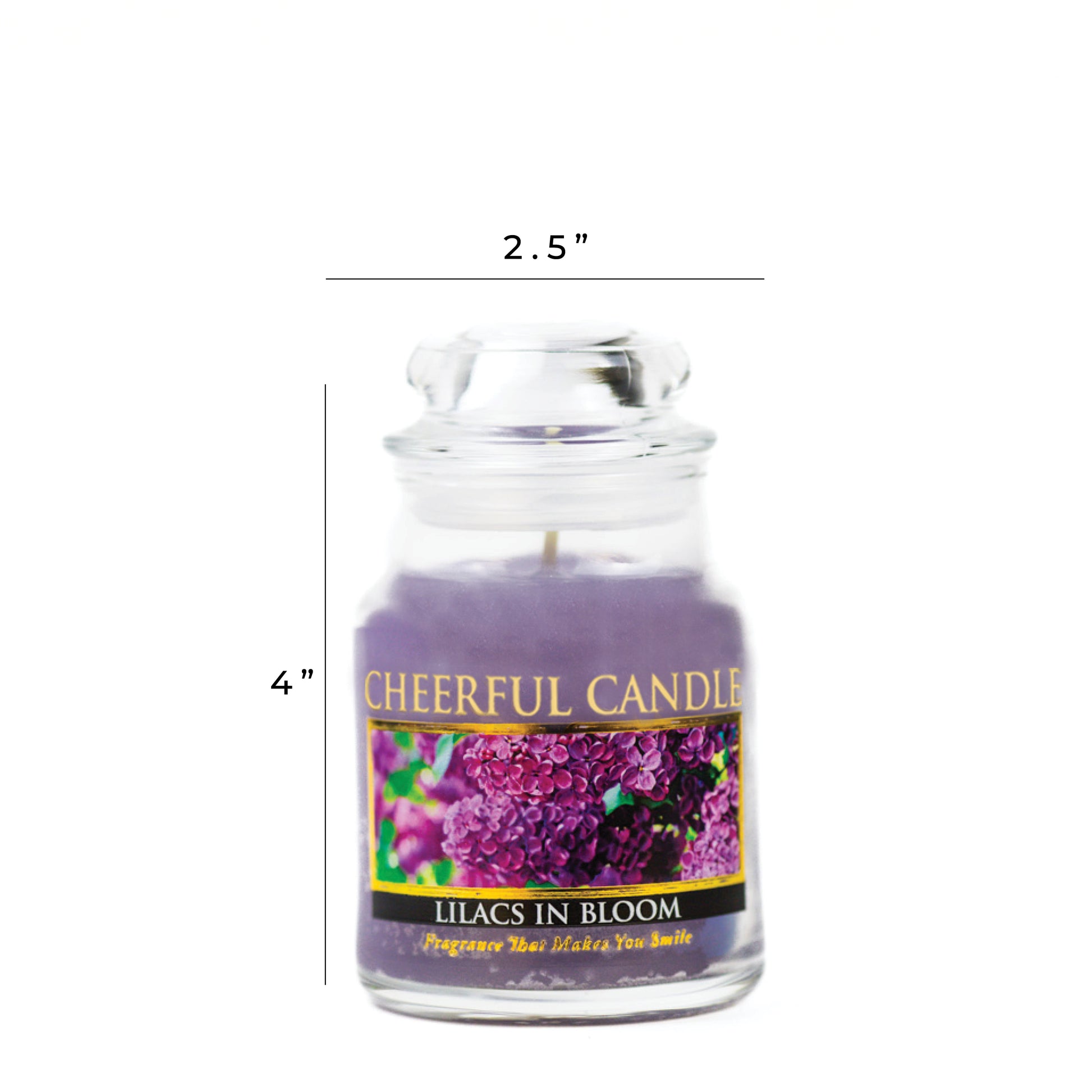 Lilacs in Bloom - 6 oz Cheerful Candle