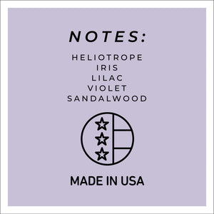 Lilacs In Bloom - 6 oz Baby Candle