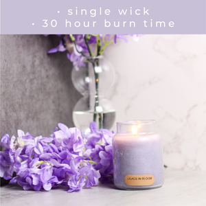 Lilacs In Bloom - 6 oz Baby Candle