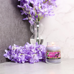 Lilacs in Bloom Scented Candle - 6 oz, Single Wick, Cheerful Candle