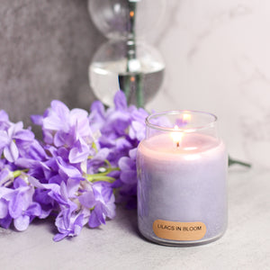 Lilacs In Bloom Scented Candle - 6 oz, Single Wick, Baby Jar