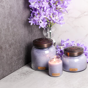 Lilacs In Bloom Scented Candle - 22 oz, Double Wick, Mama Jar