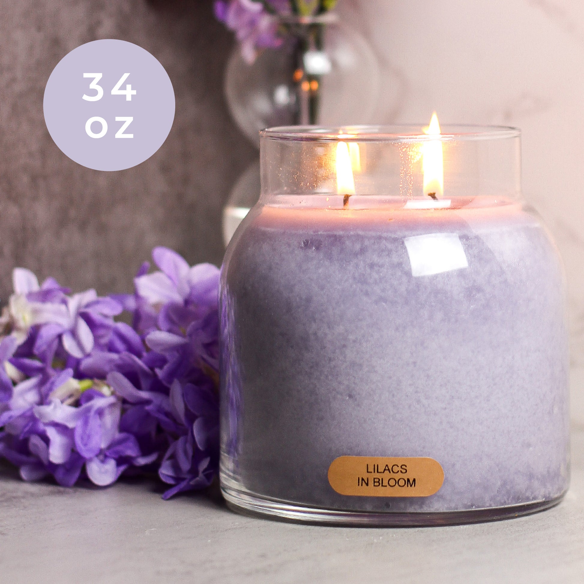 Lilacs In Bloom - 34 oz Papa Candle