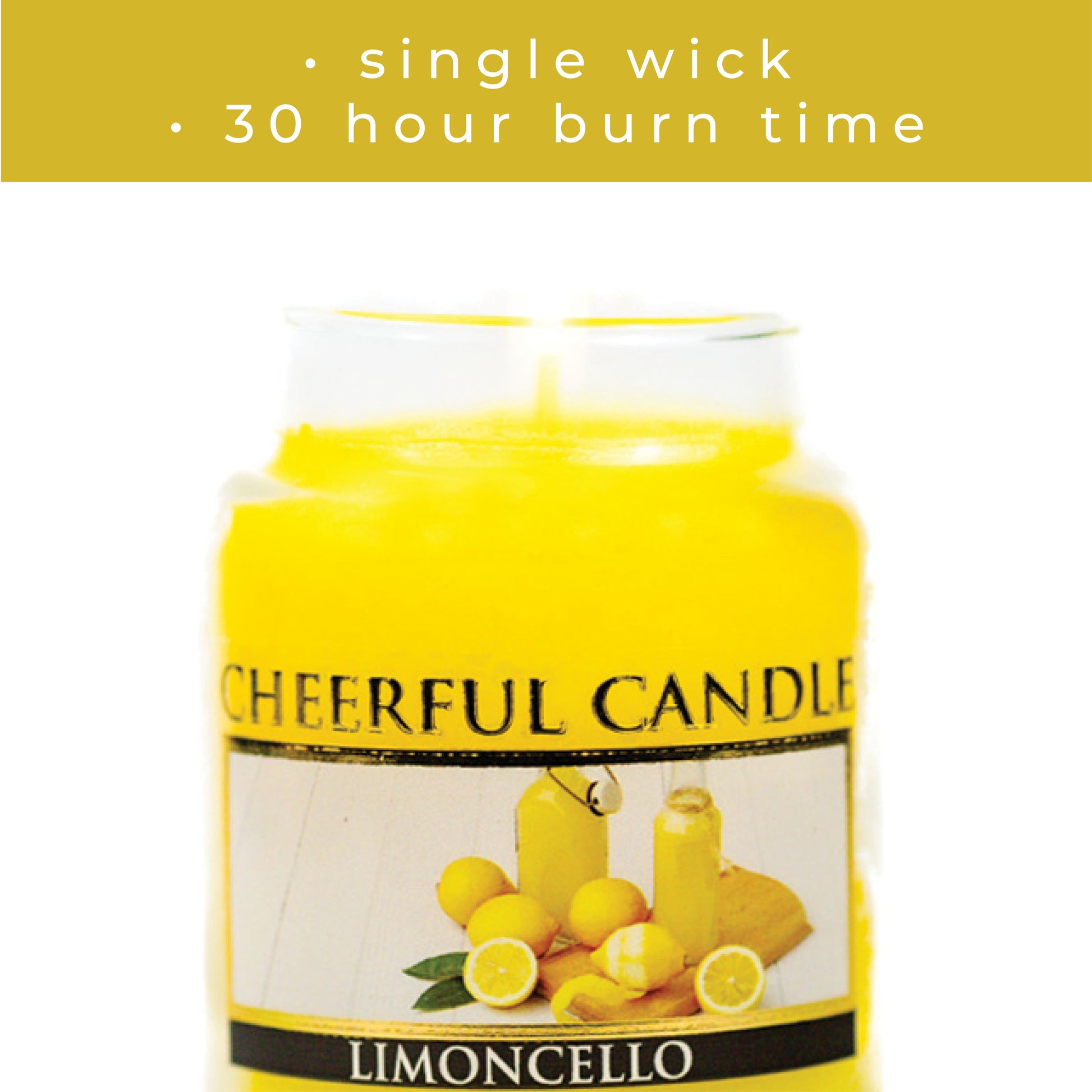 Limoncello - 6 oz Cheerful Candle
