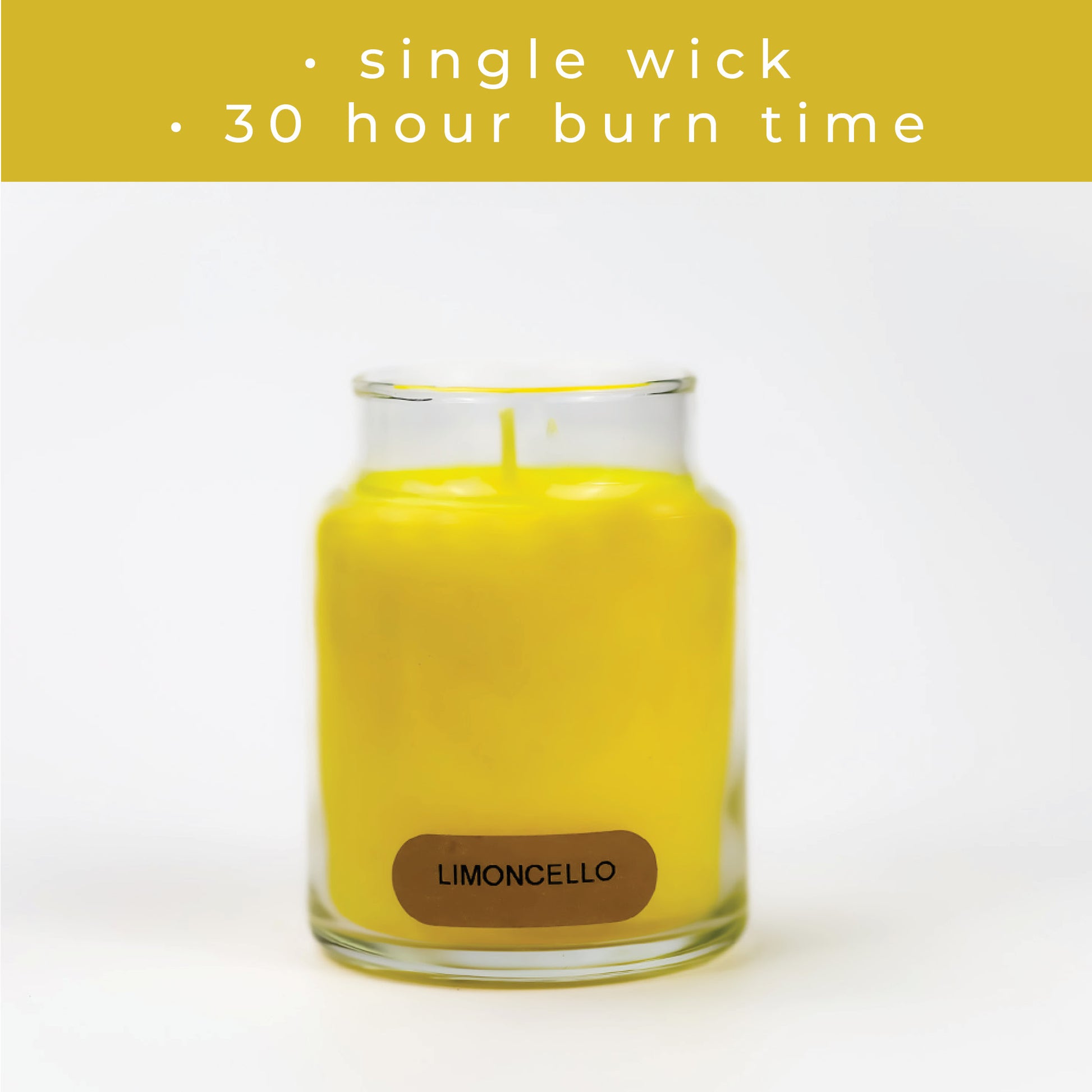 Limoncello - 6 oz Baby Candle