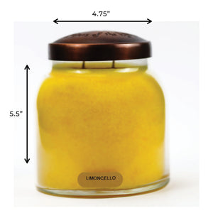Limoncello - 34 oz Papa Candle