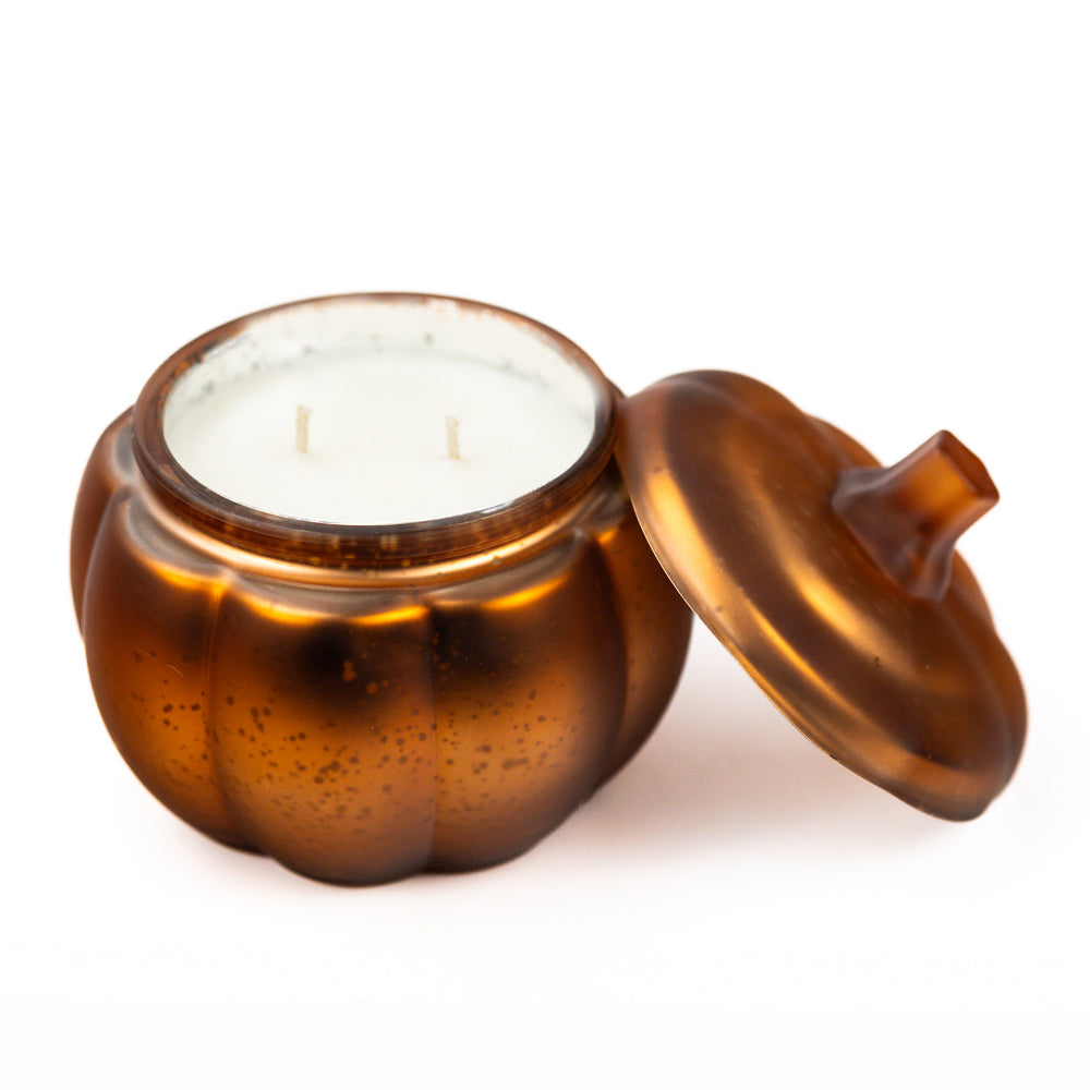 Orange Cinnamon Clove - Luxe Pumpkin Large Candle