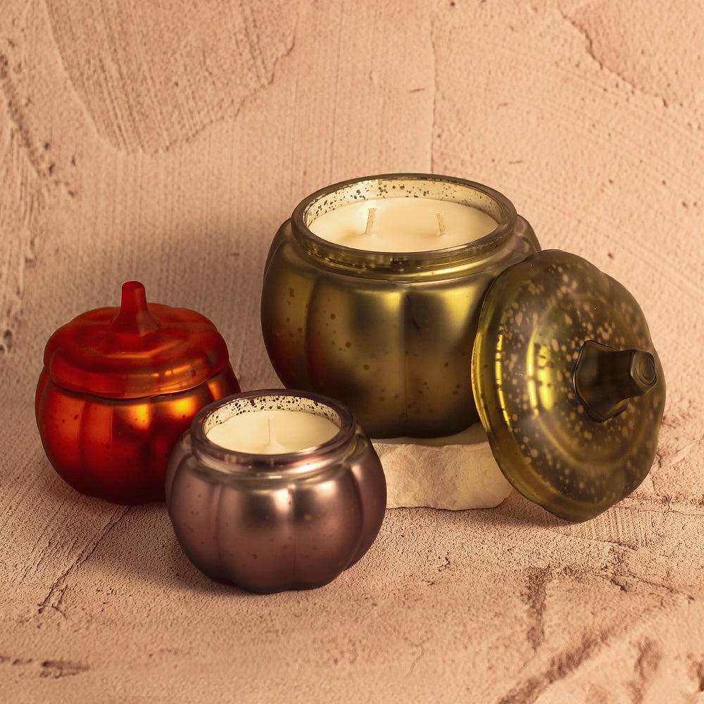 Orange Cinnamon Clove - Luxe Pumpkin Large Candle