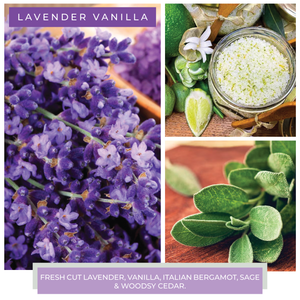 Lavender Vanilla - 6 oz Baby Candle