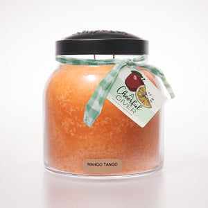 Mango Tango Scented Candle - 34 oz, Double Wick, Papa Jar