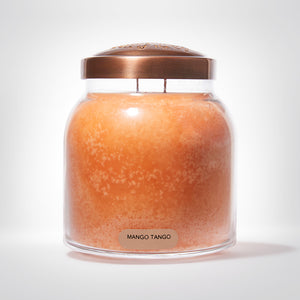 Mango Tango Scented Candle - 34 oz, Double Wick, Papa Jar