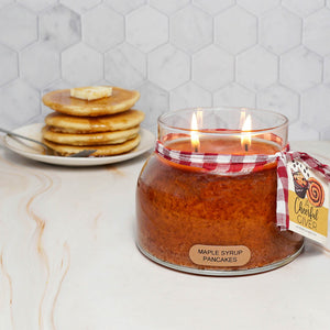 Maple Syrup Pancakes Scented Candle - 22 oz, Double Wick, Mama Jar