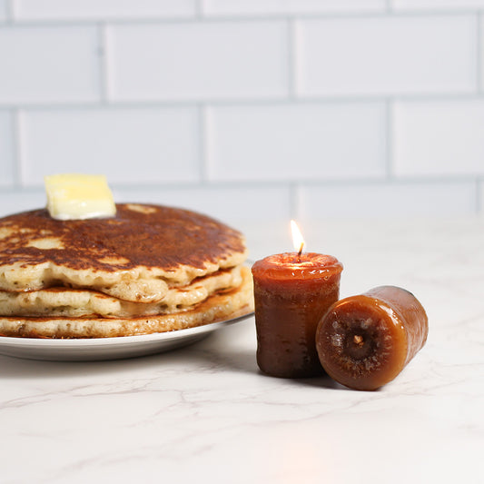 Maple Syrup Pancakes - Votives (Set of 2)