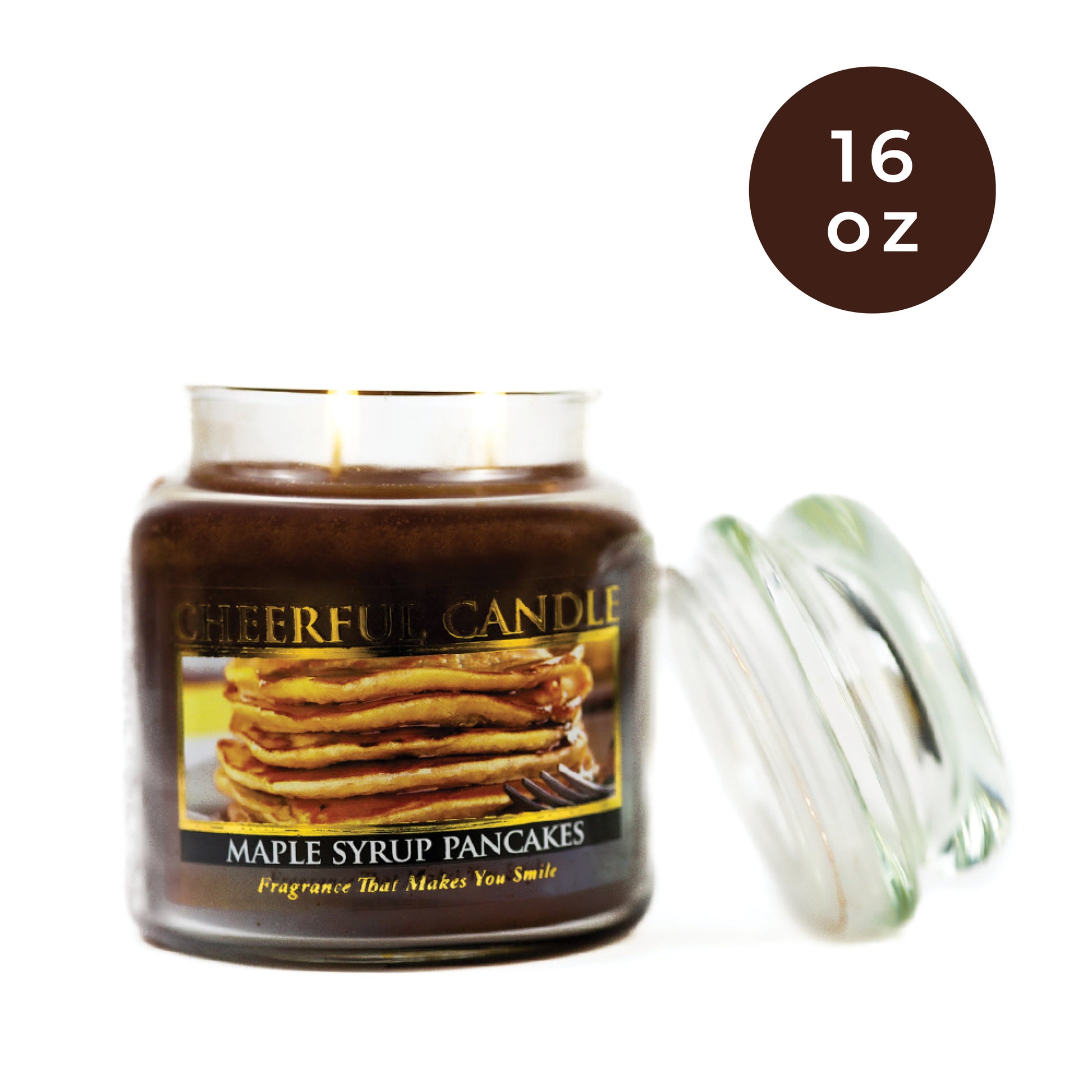 Maple Syrup Pancakes - 16 oz Cheerful Candle