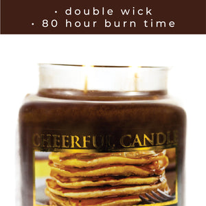 Maple Syrup Pancakes - 16 oz Cheerful Candle