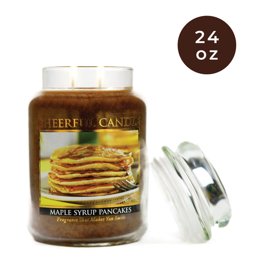 Maple Syrup Pancakes - 24 oz Cheerful Candle