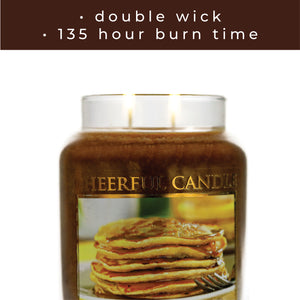 Maple Syrup Pancakes - 24 oz Cheerful Candle