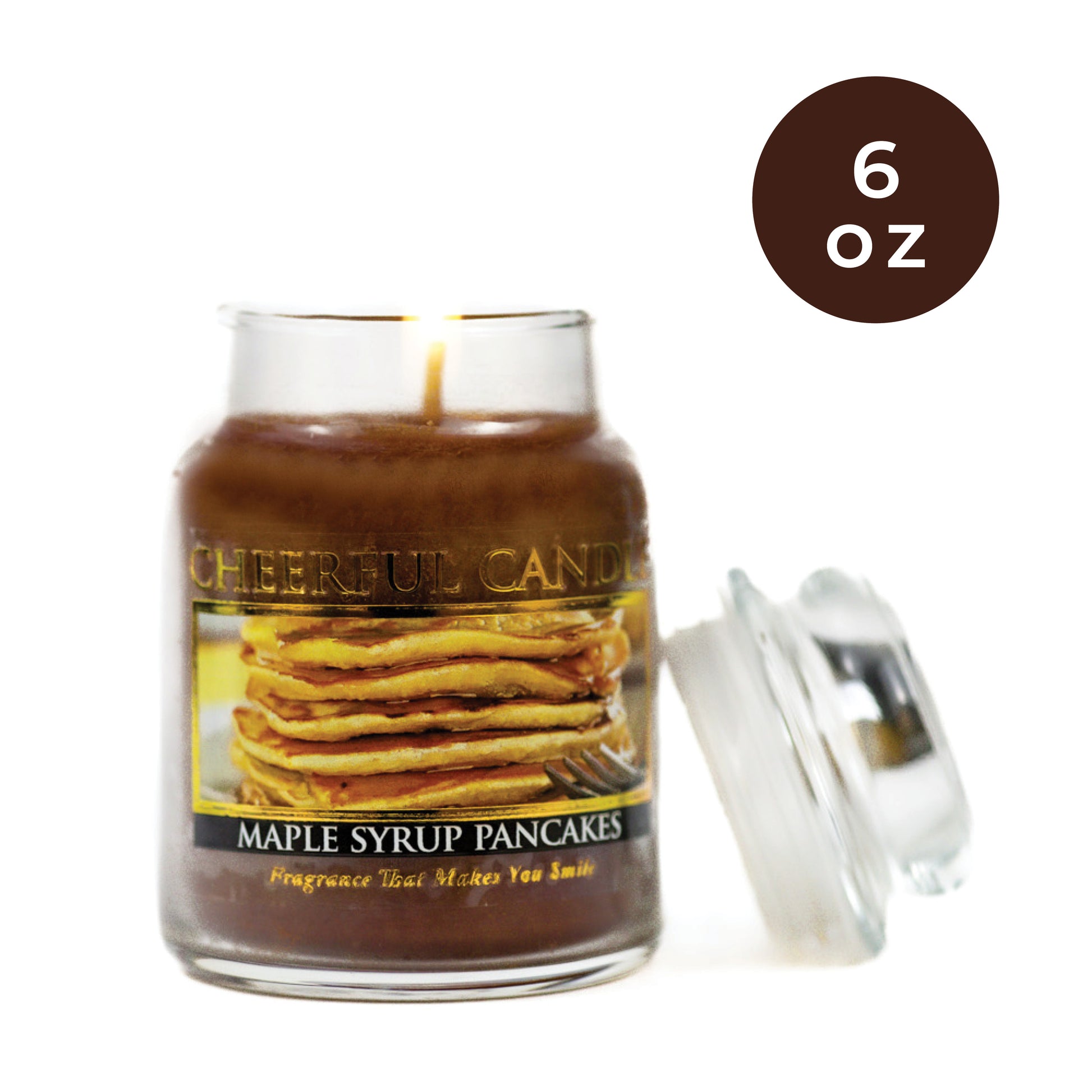 Maple Syrup Pancakes - 6 oz Cheerful Candle