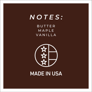 Maple Syrup Pancakes - 6 oz Baby Candle