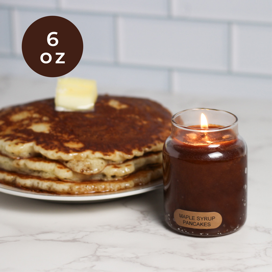 Maple Syrup Pancakes - 6 oz Baby Candle