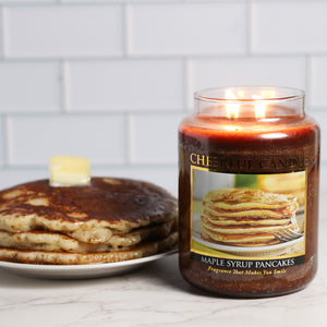 Maple Syrup Pancakes - 24 oz Cheerful Candle