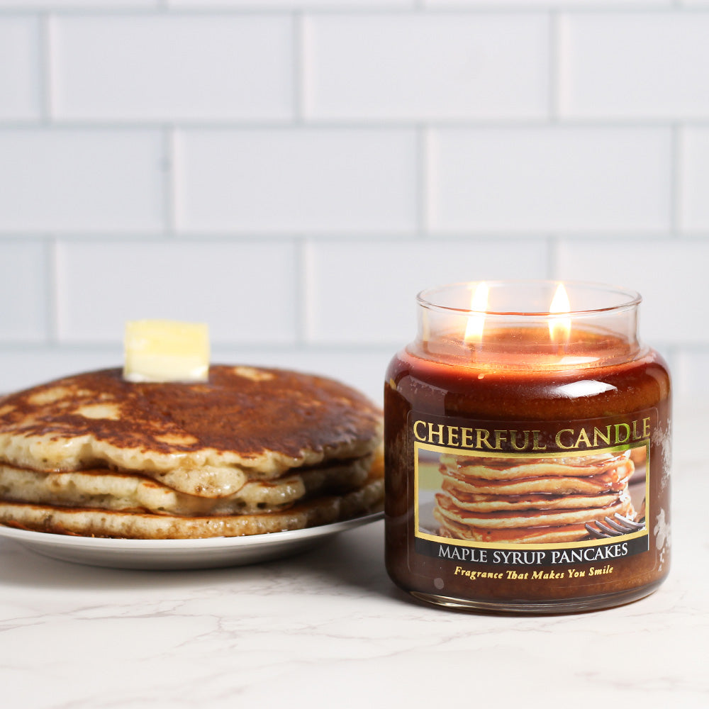 Maple Syrup Pancakes - 16 oz Cheerful Candle