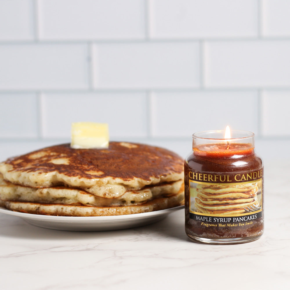 Maple Syrup Pancakes - 6 oz Cheerful Candle