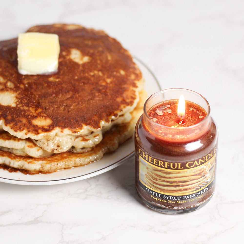 Maple Syrup Pancakes - 6 oz Cheerful Candle