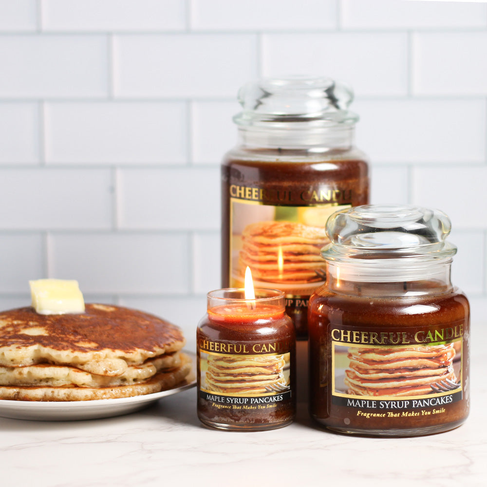 Maple Syrup Pancakes - 24 oz Cheerful Candle