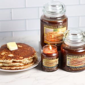 Maple Syrup Pancakes - 6 oz Cheerful Candle