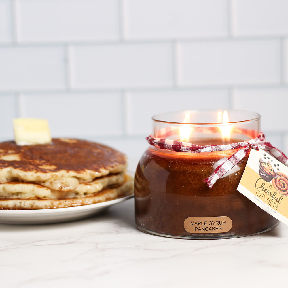 Maple Syrup Pancakes - 22 oz Mama Candle