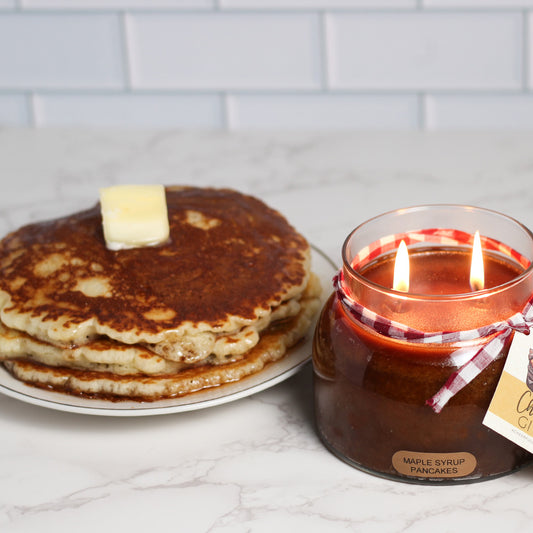 Maple Syrup Pancakes - 22 oz Mama Candle