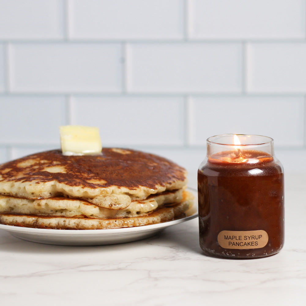 Maple Syrup Pancakes - 6 oz Baby Candle