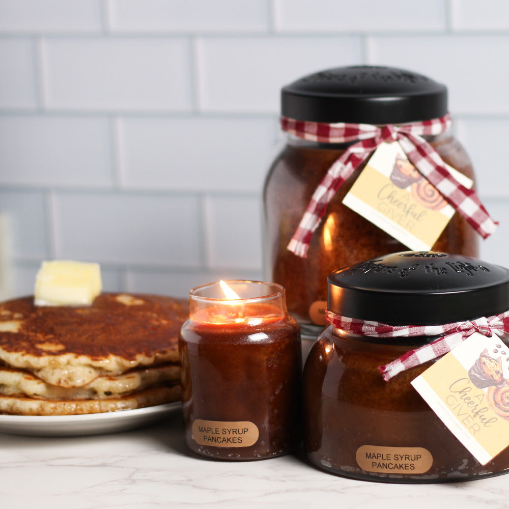 Maple Syrup Pancakes - 22 oz Mama Candle