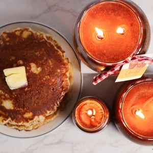 Maple Syrup Pancakes - 6 oz Baby Candle