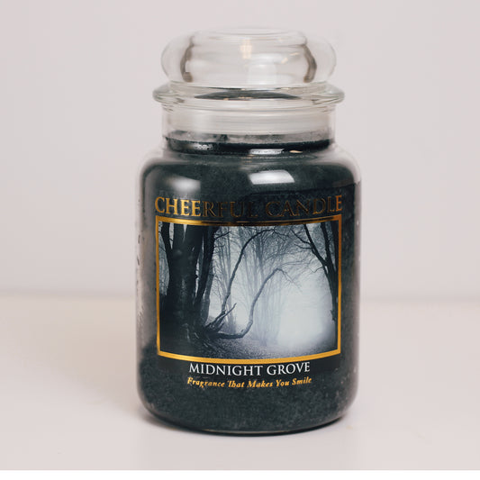 Midnight Grove Scented Candle -24 oz, Double Wick, Cheerful Candle