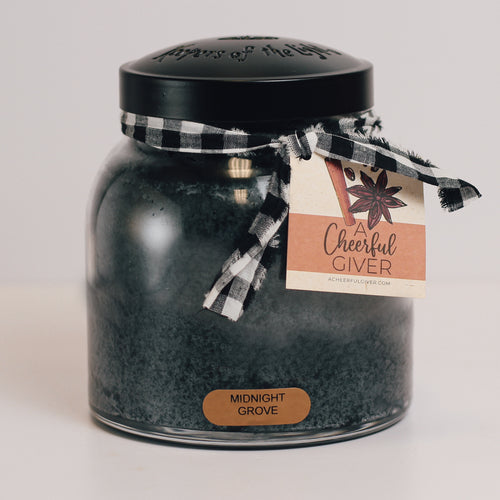 Midnight Grove - 34 oz, Double Wick, Papa Jar