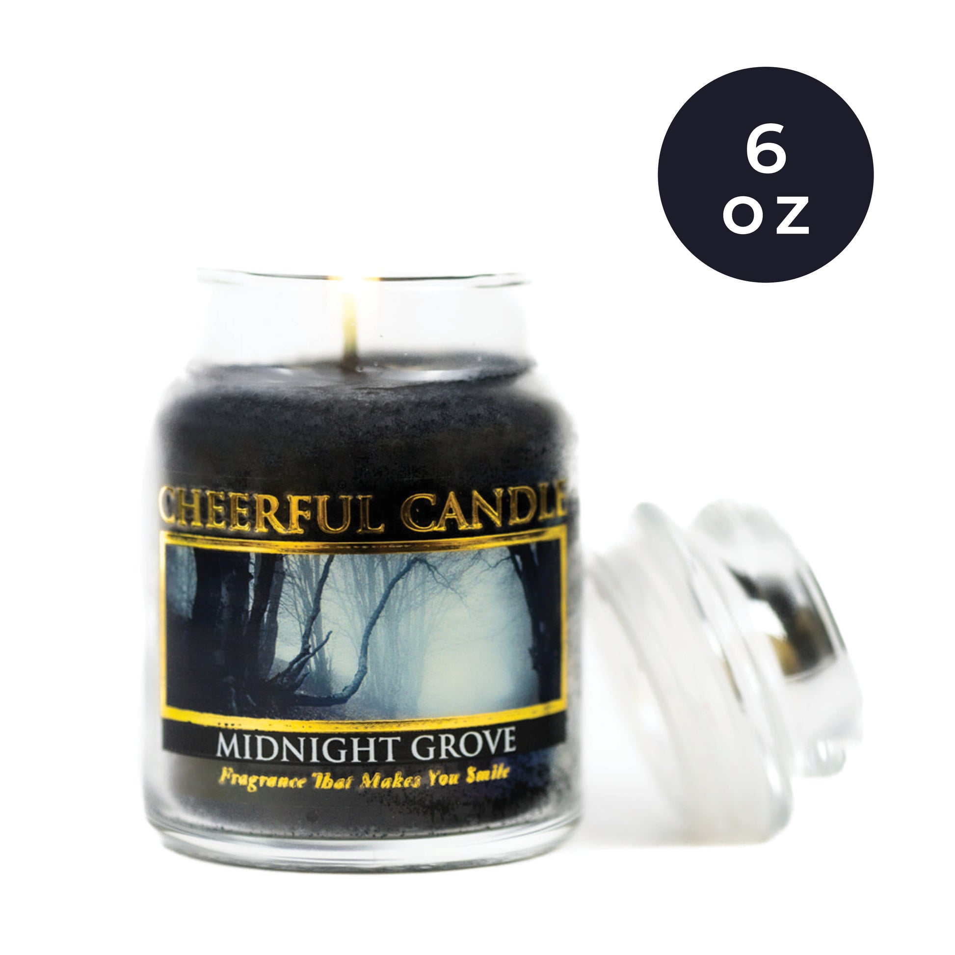 Midnight Grove - 6 oz Cheerful Candle