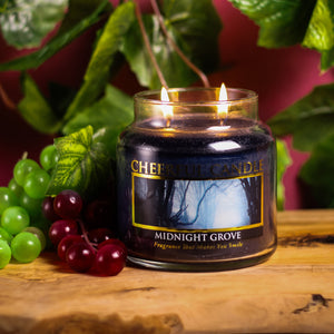 Midnight Grove Scented Candle -16 oz, Double Wick, Cheerful Candle