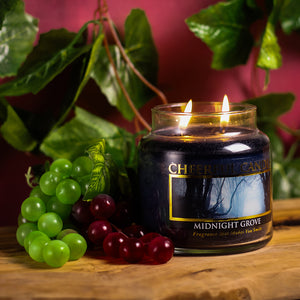 Midnight Grove Scented Candle -16 oz, Double Wick, Cheerful Candle