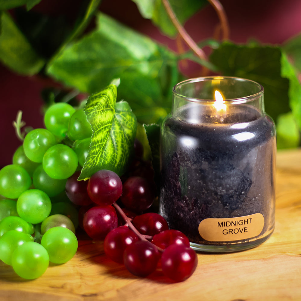 Midnight Grove Scented Candle - 6 oz, Single Wick, Baby Jar