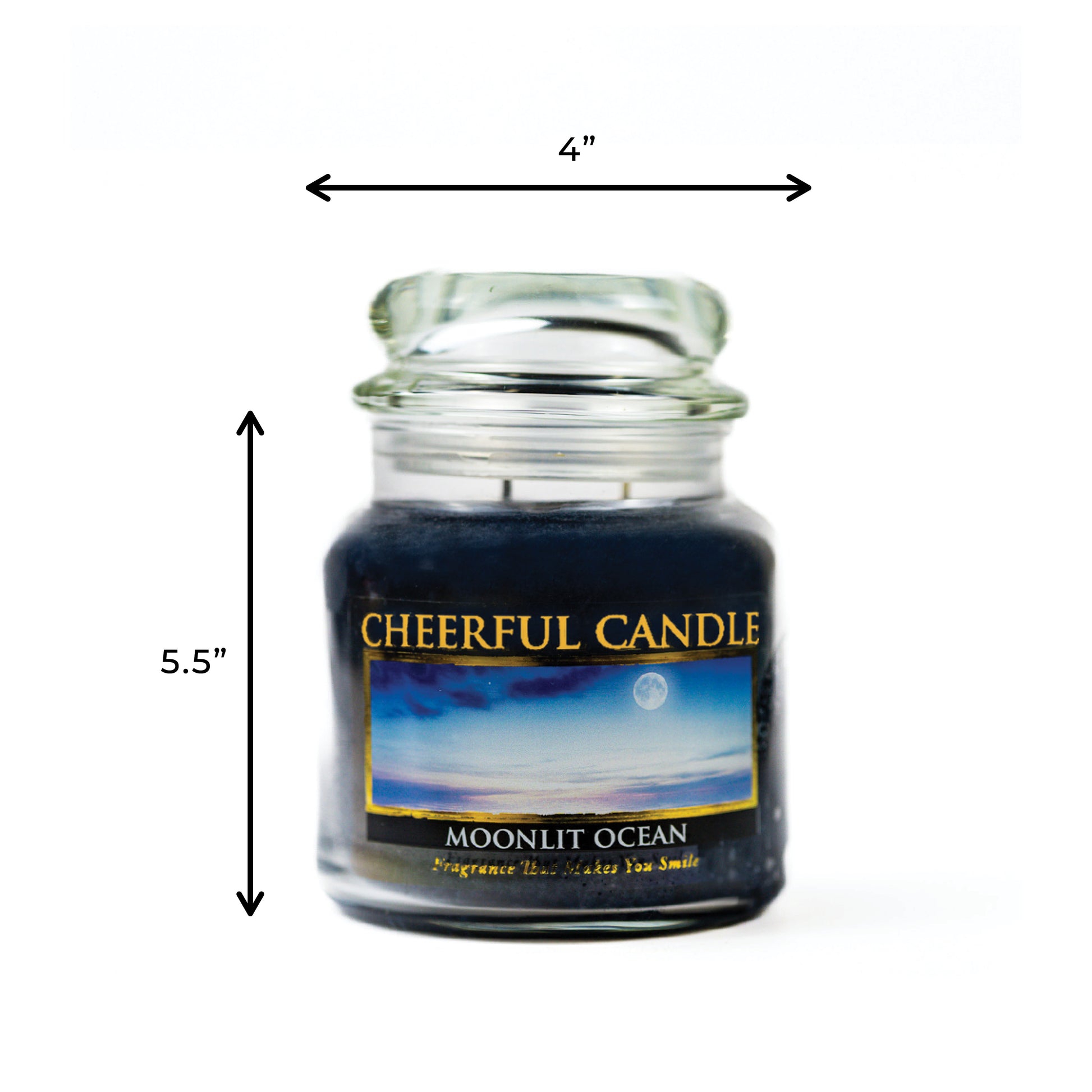 Moonlit Ocean - 16 oz Cheerful Candle