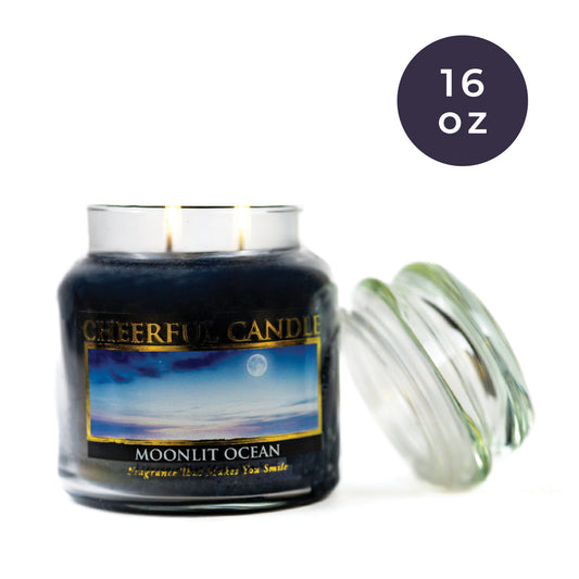 Moonlit Ocean - 16 oz Cheerful Candle