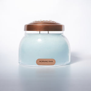 Morning Rain Scented Candle - 22 oz, Double Wick, Mama Jar
